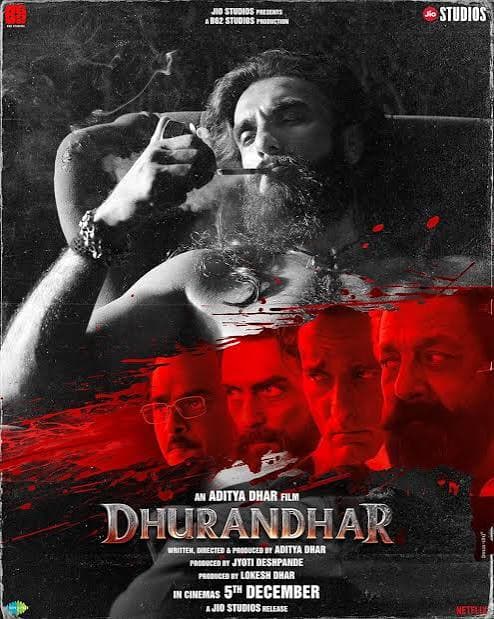 Dhurandhar Movie Review: Intense Action, Political Shadows and Raw Ambition poster